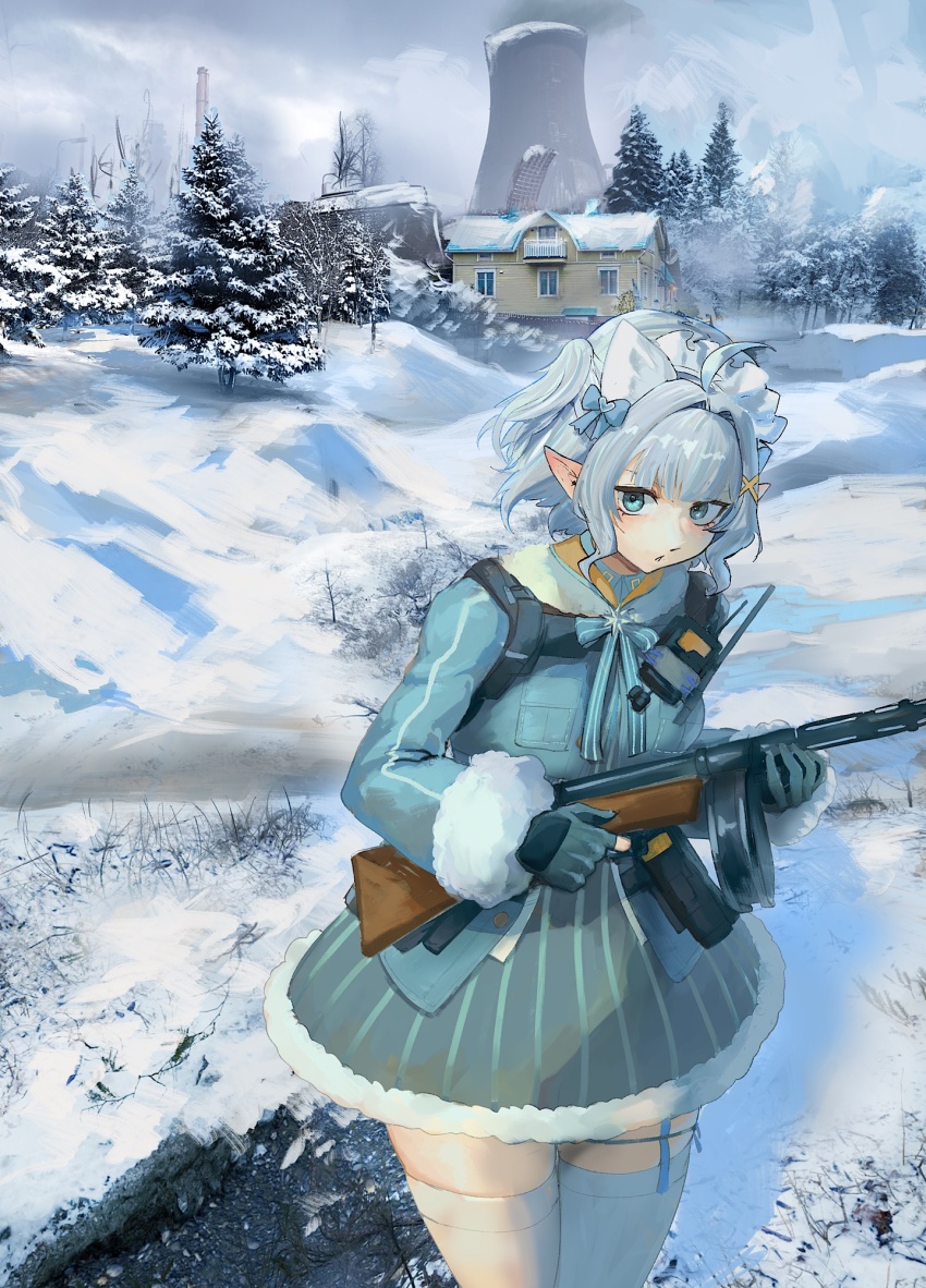 Mint Fantome (Girls' Frontline) Rule 34 Image