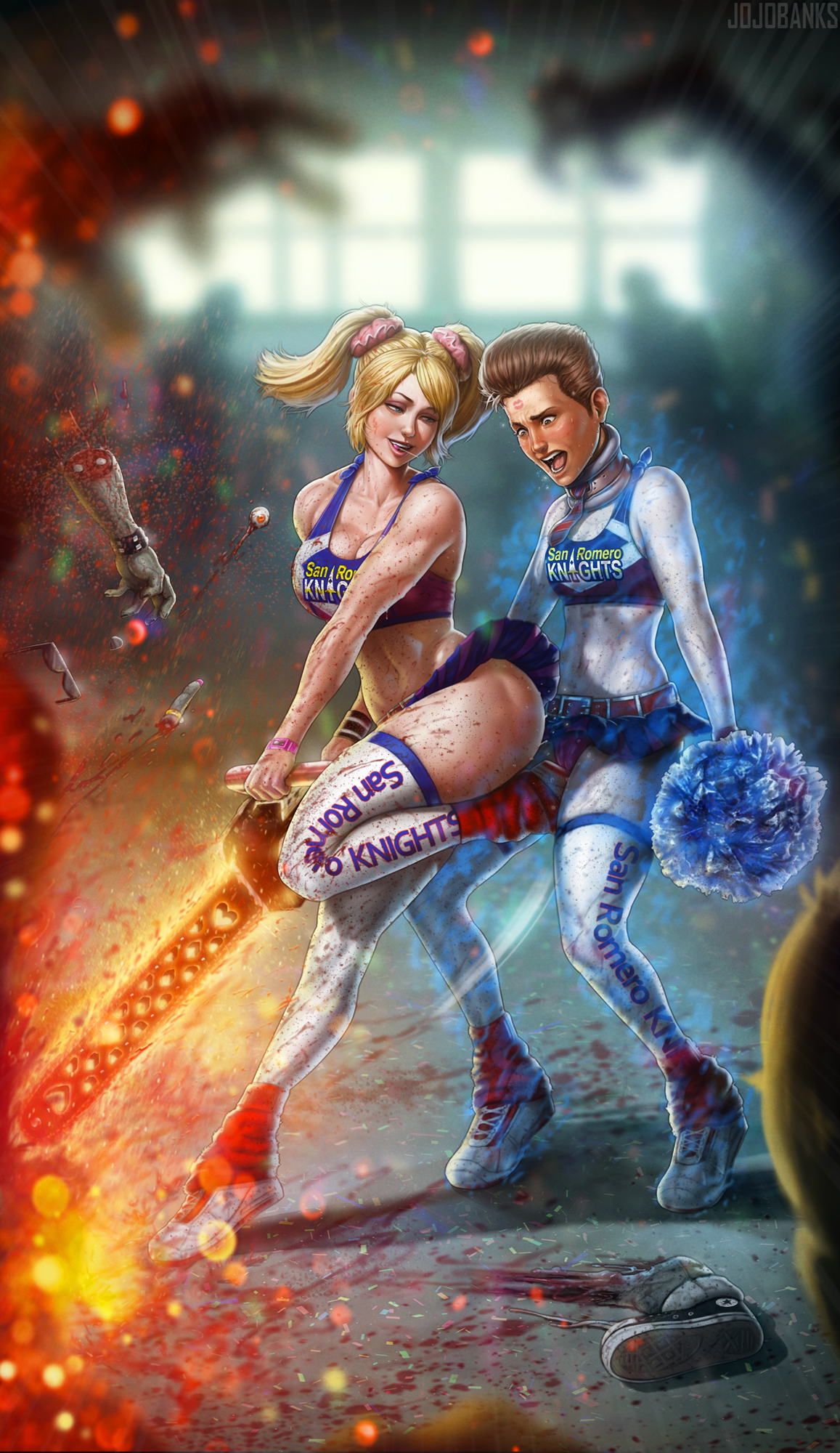 Juliet Starling (Lollipop Chainsaw) Rule 34 Image