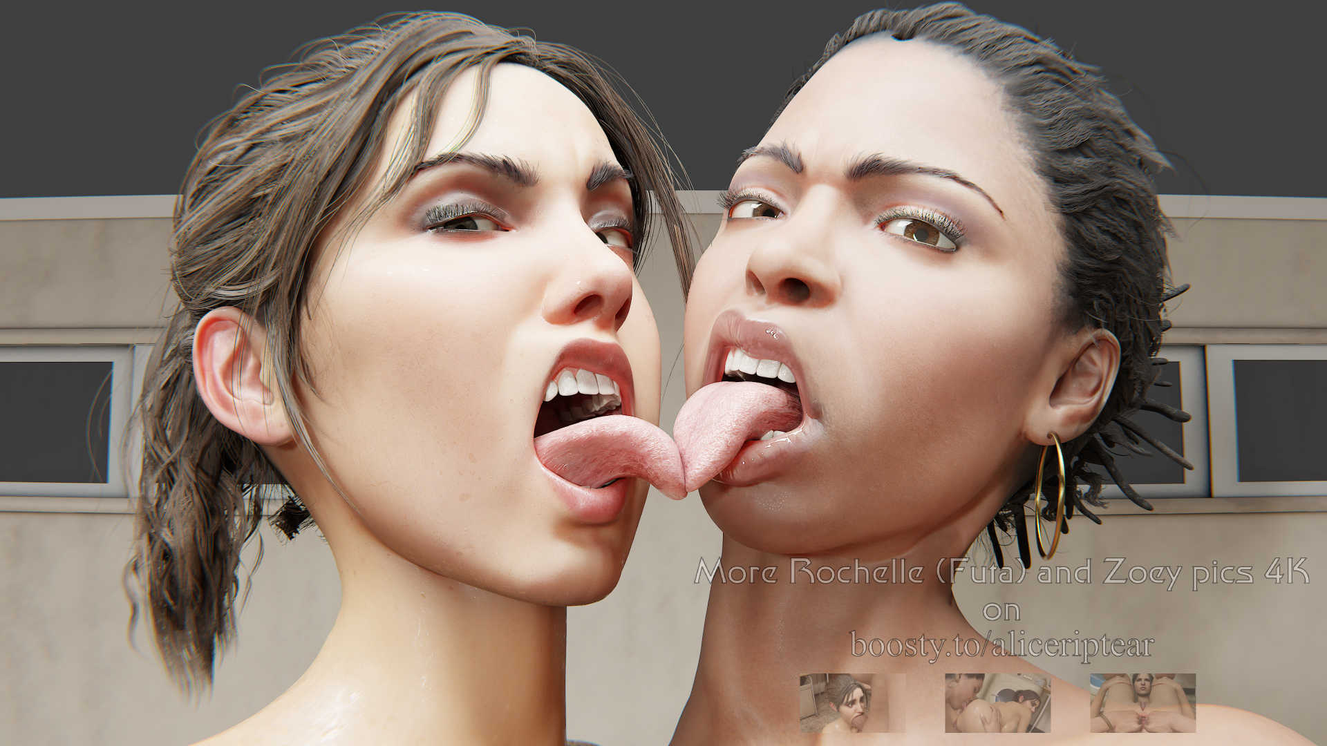 Rochelle (Left 4 Dead) Rule 34 Image