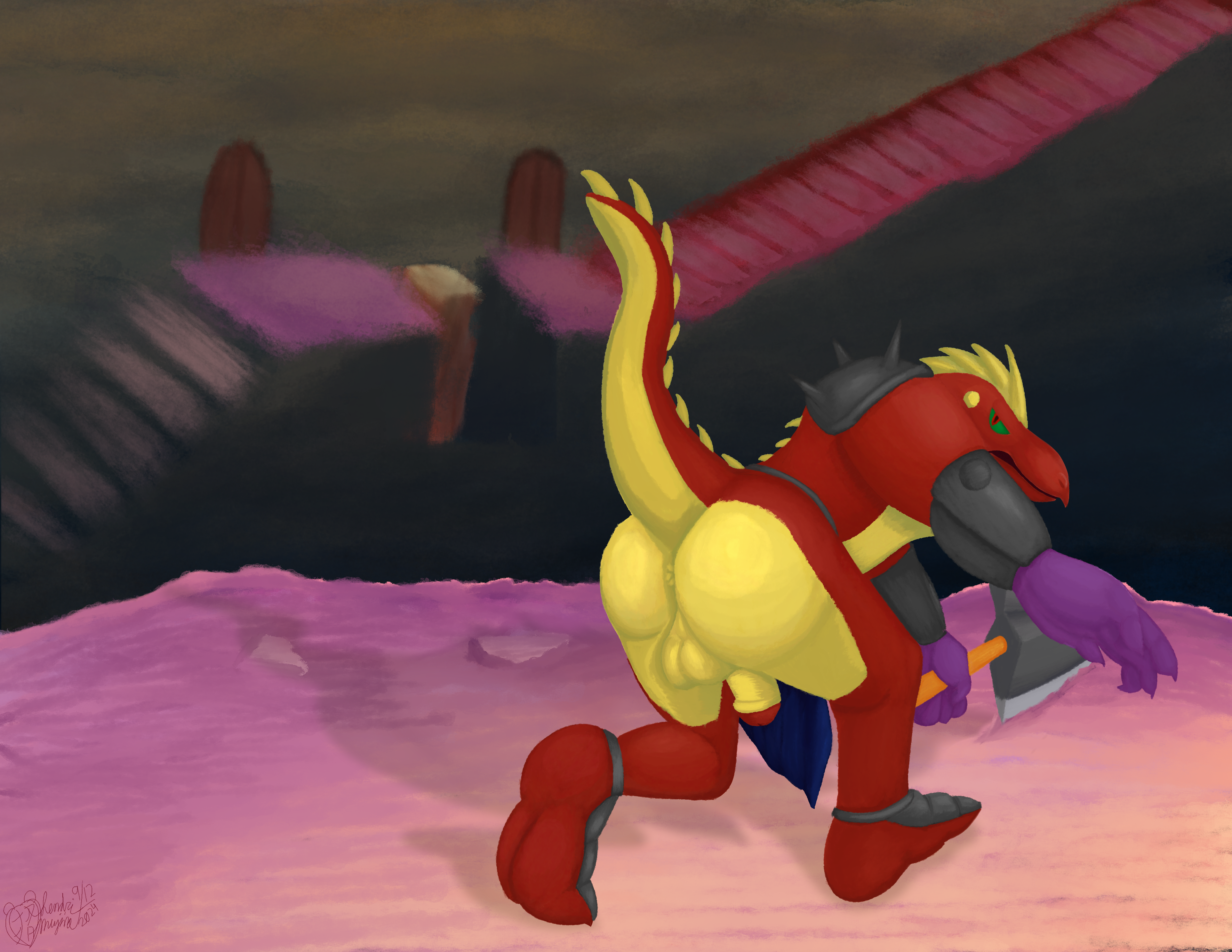 Lizard King (Golden Sun) Rule 34 Image