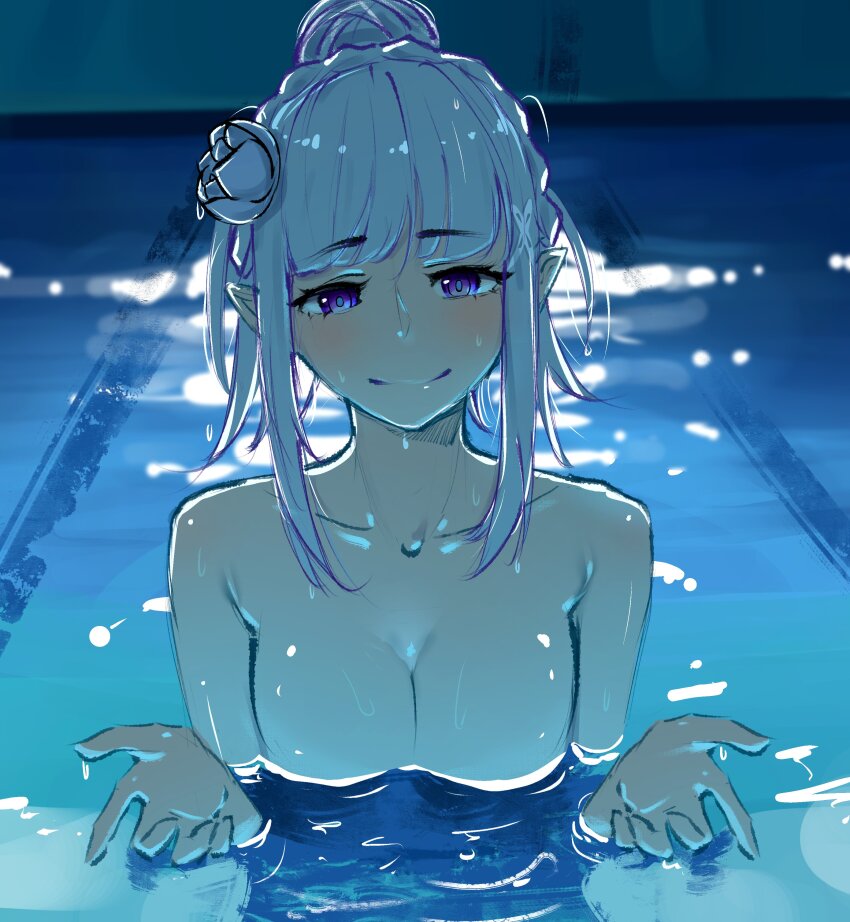 Emilia (Re:Zero) Rule 34 Image
