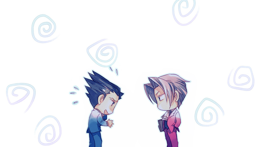 Miles Edgeworth (Ace Attorney) Rule 34 Image