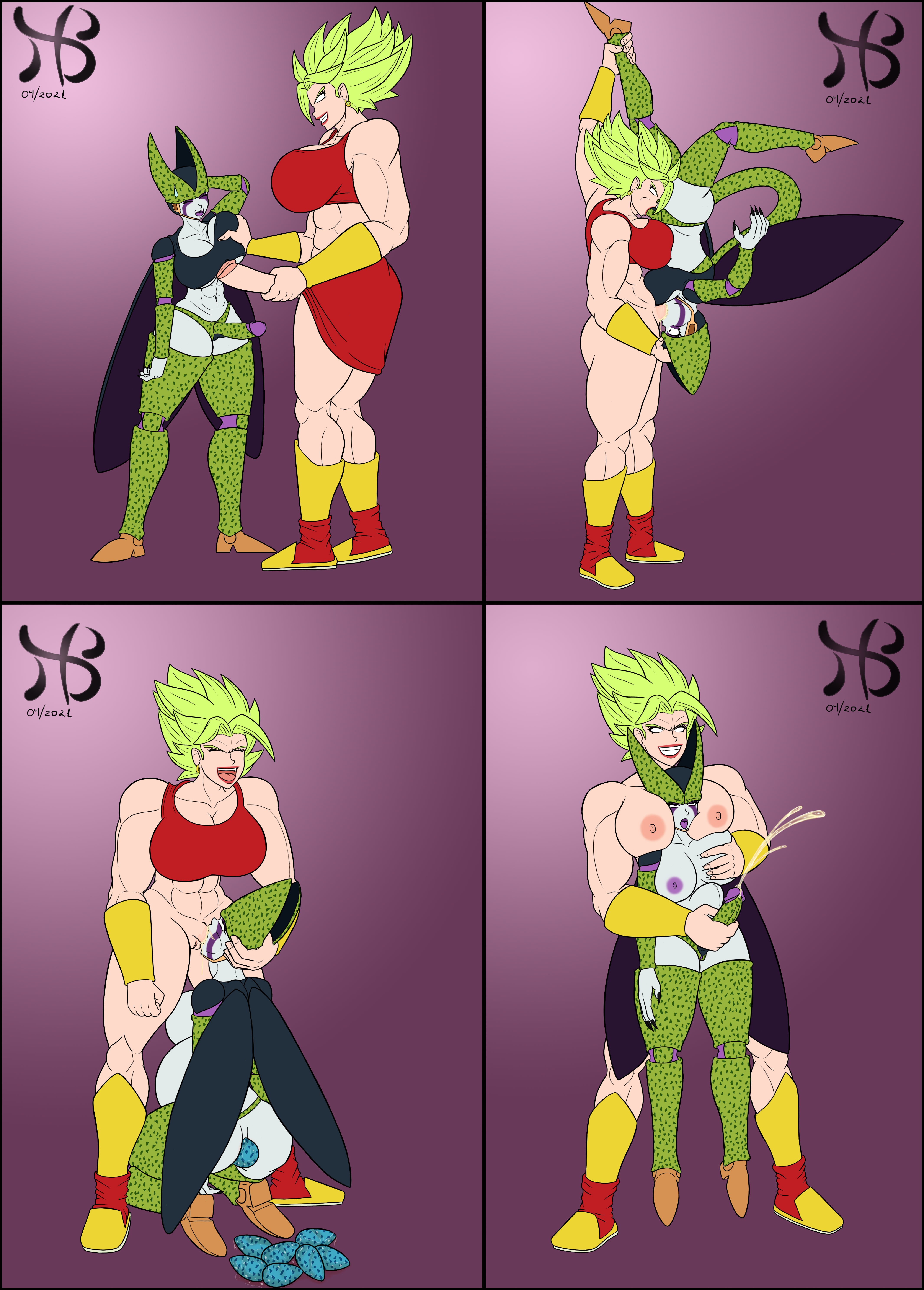 Cell (Dragon Ball) Rule 34 Image