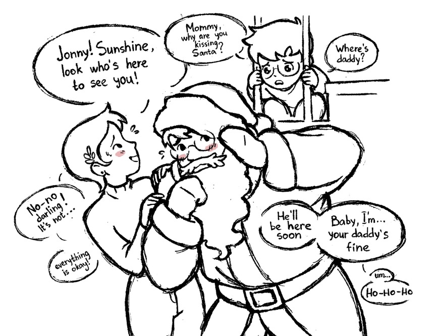 Clark Kent (Christmas) Rule 34 Image