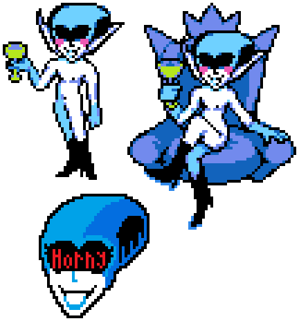 Queen (Deltarune) Rule 34 Image