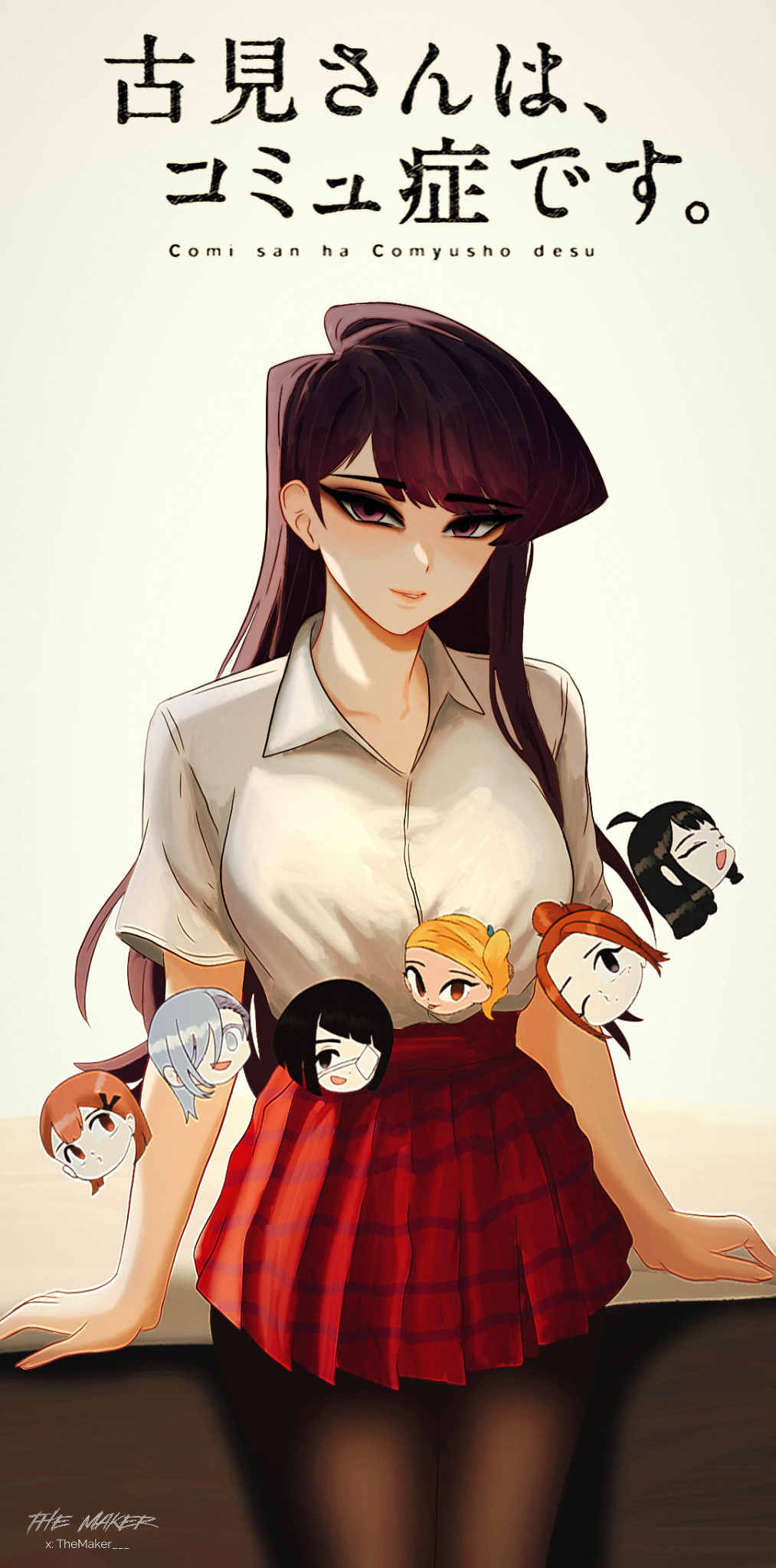 Komi Shouko (Illumination) Rule 34 Image