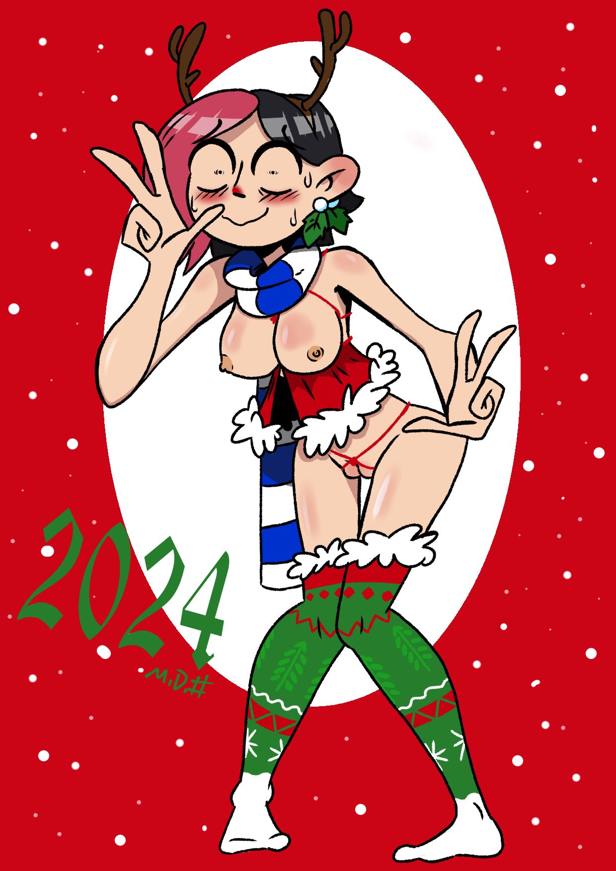 Knives Chau (Christmas) Rule 34 Image