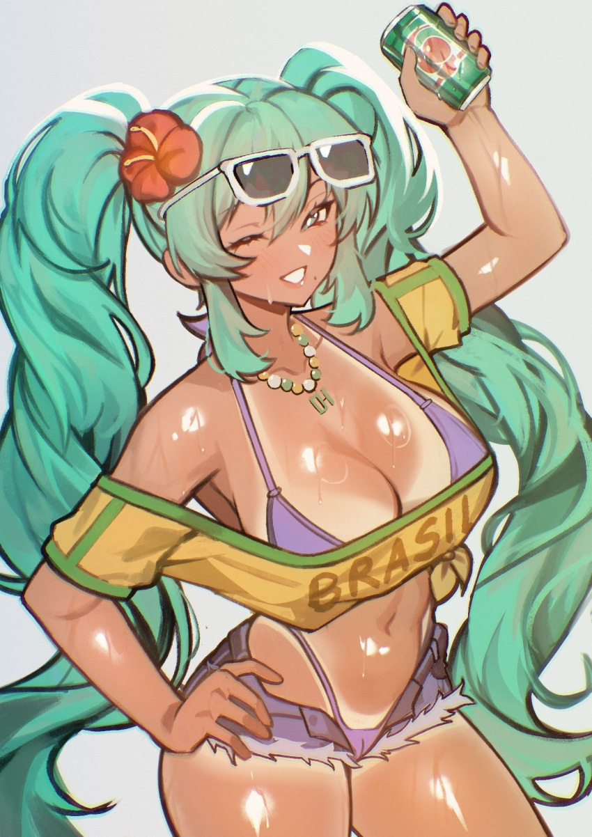 Brazilian Miku (Vocaloid) Rule 34 Image