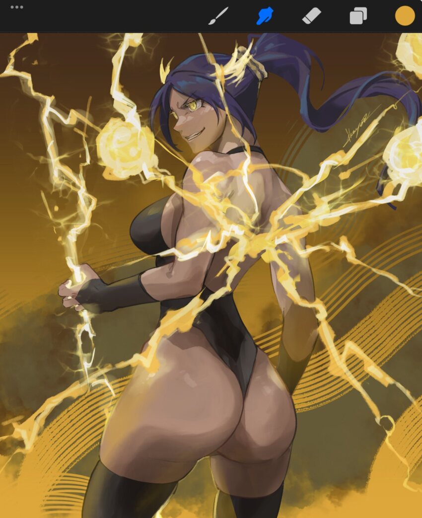 Shihouin Yoruichi (Bleach) Rule 34 Image