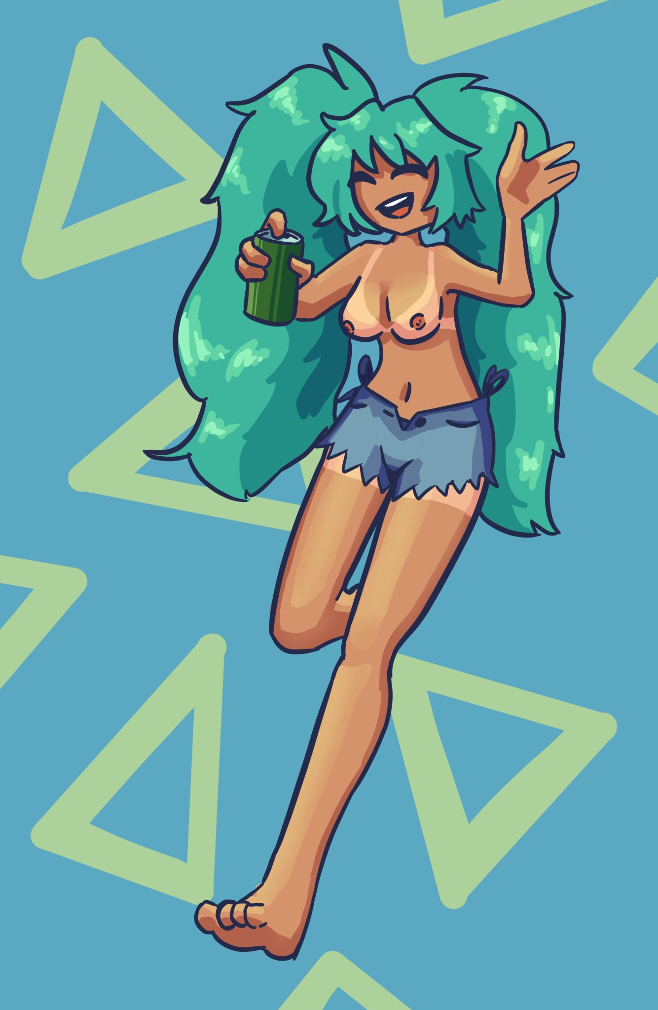 Brazilian Miku (Vocaloid) Rule 34 Image