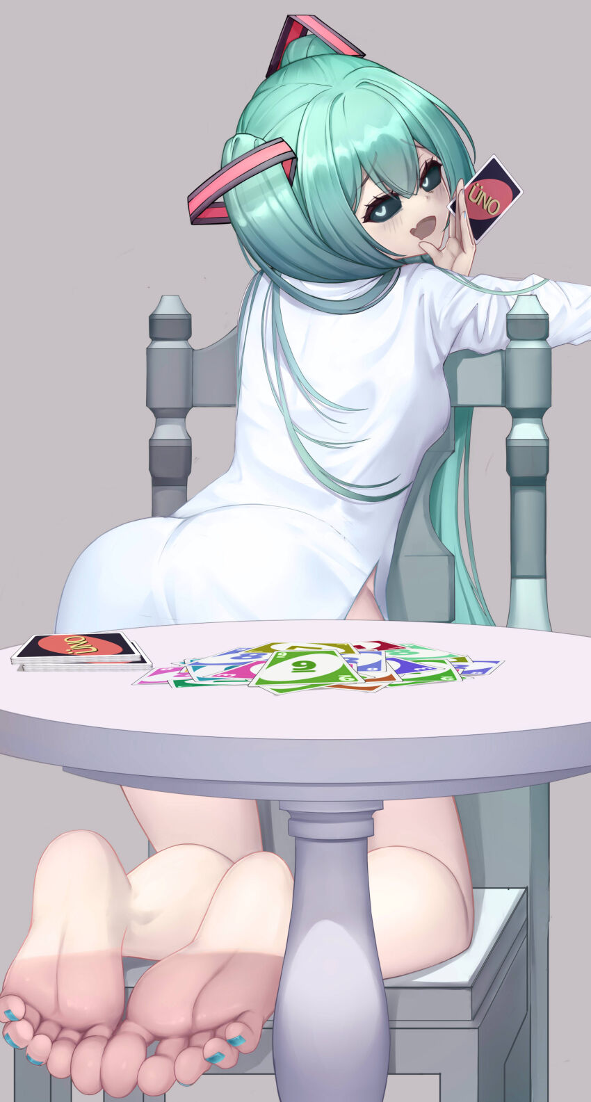 Hatsune Miku (Mimukauwa Nice Try (Vocaloid)) Rule 34 Image