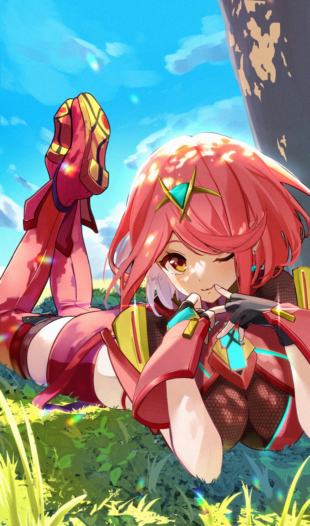 Pyra (Xenoblade) Rule 34 Image