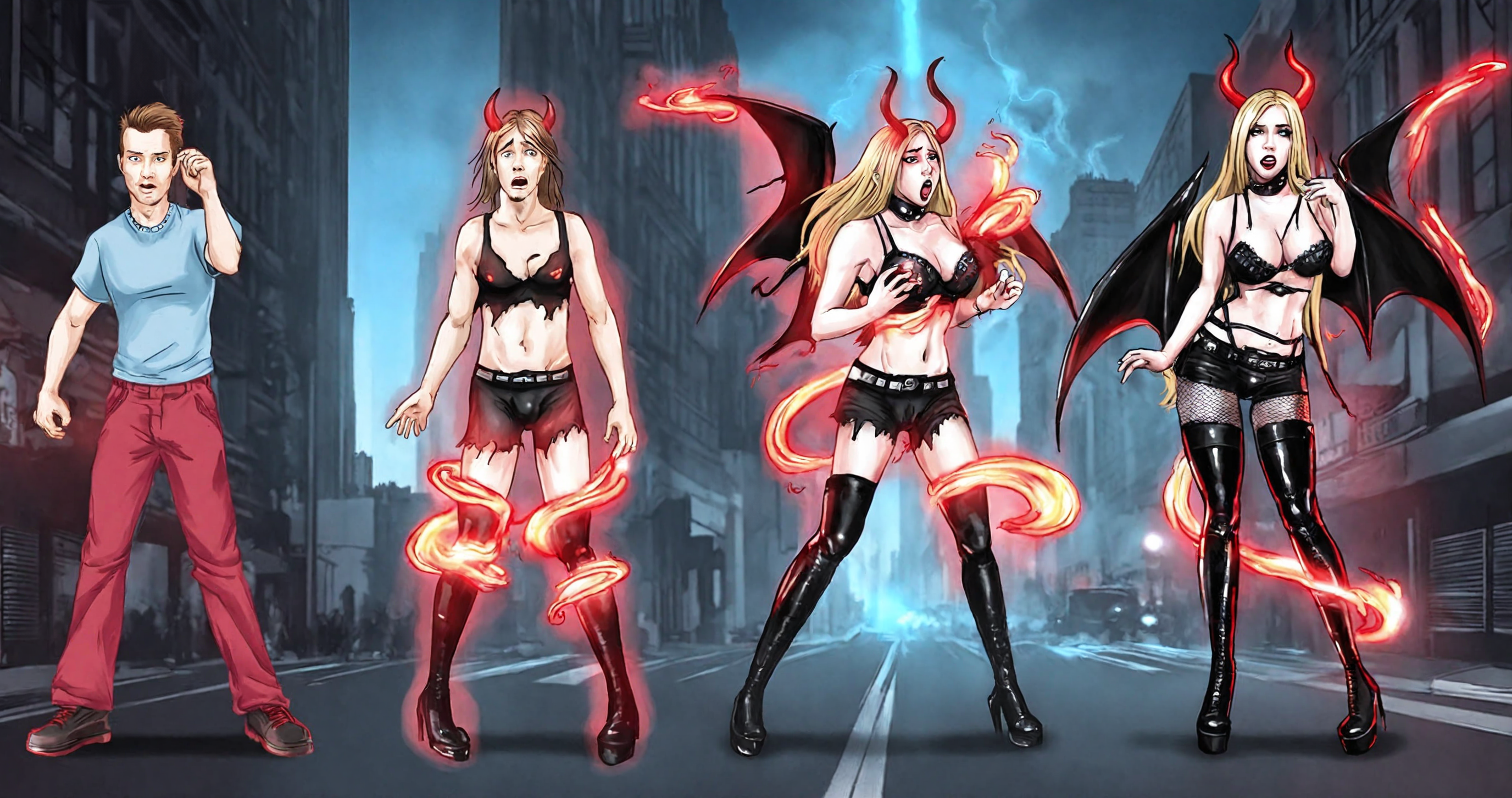 Genderswap (Mtf) Rule 34 Image