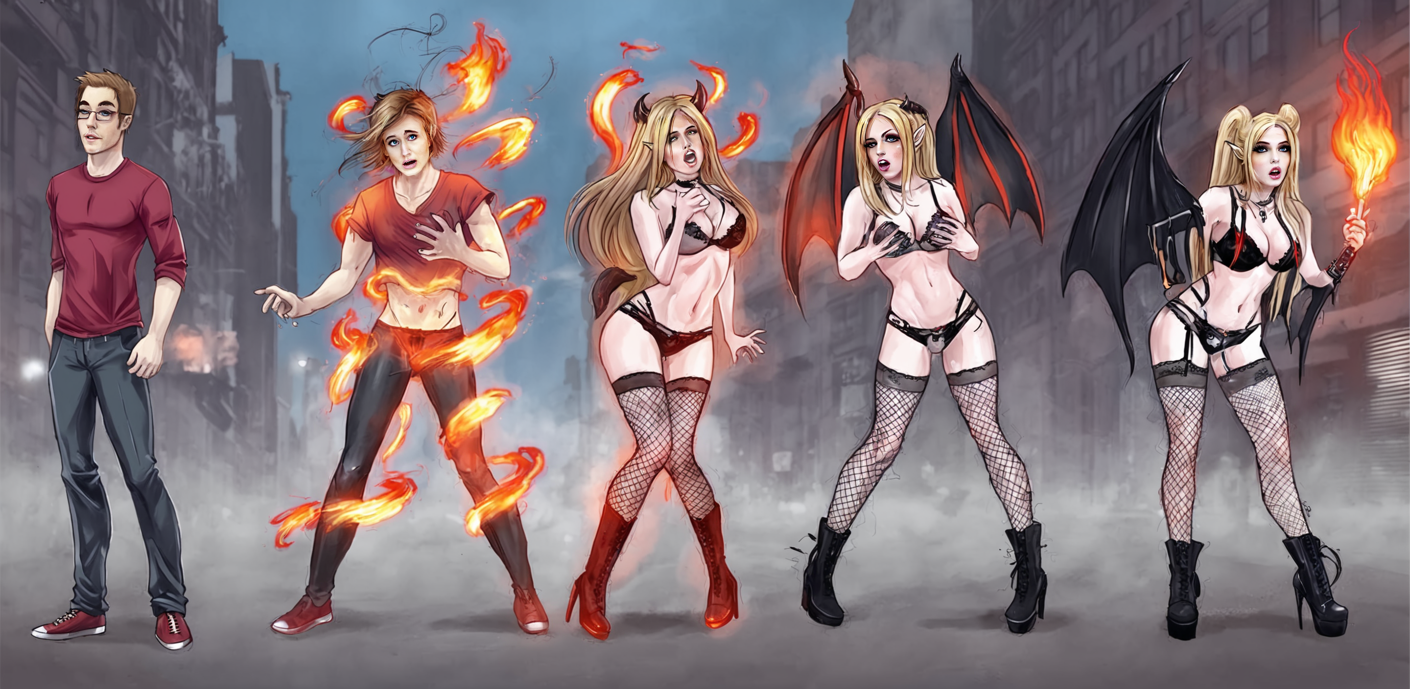 Genderswap (Mtf) Rule 34 Image
