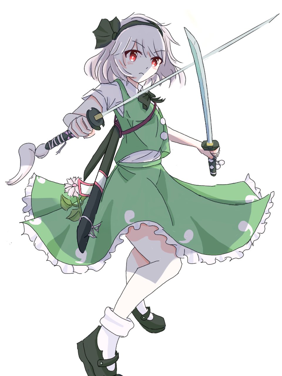 Konpaku Youmu (Touhou) Rule 34 Image