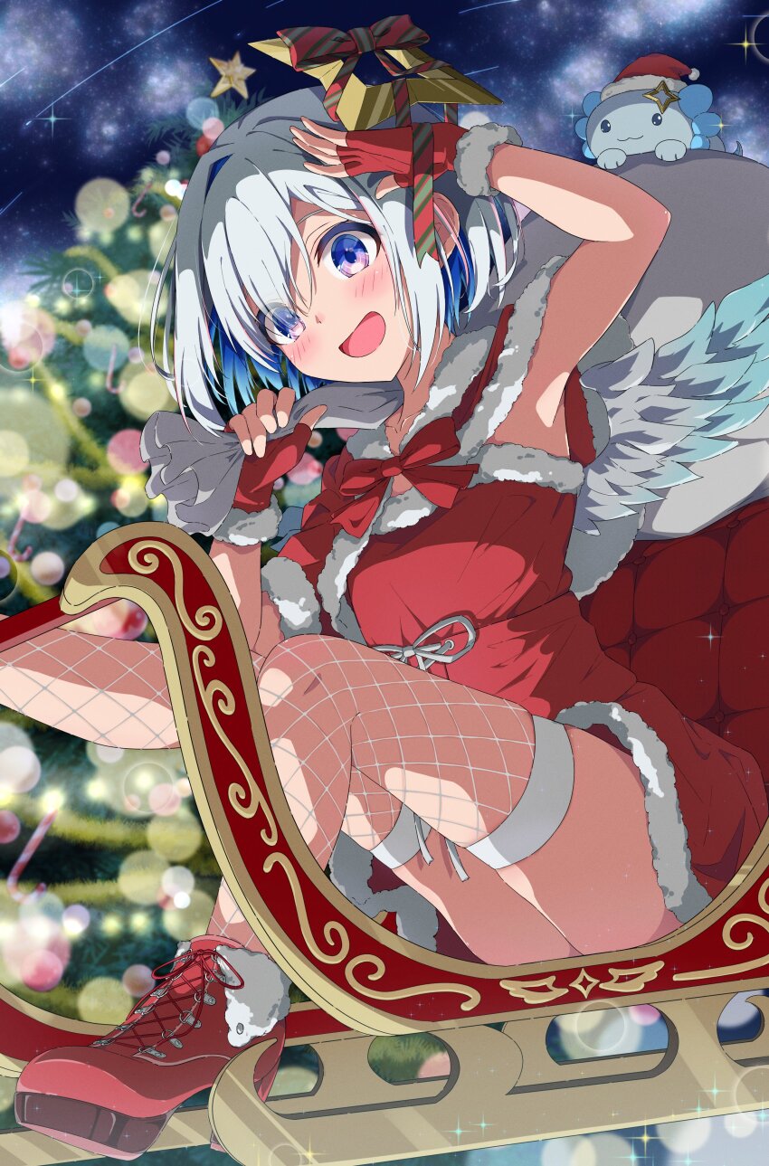 Amane Kanata (Christmas) Rule 34 Image