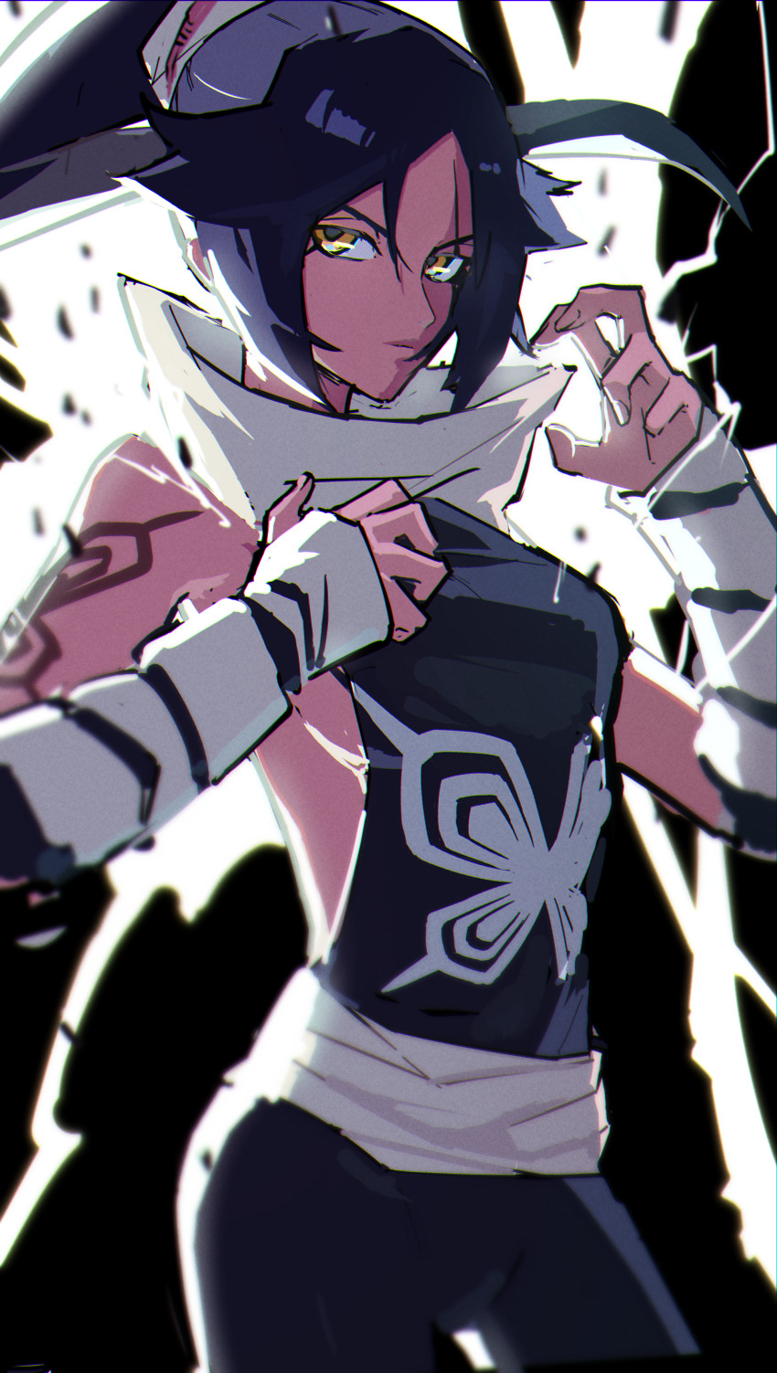 Shihouin Yoruichi (Bleach) Rule 34 Image