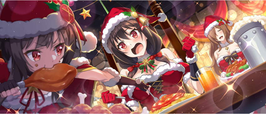Megumin (Christmas) Rule 34 Image