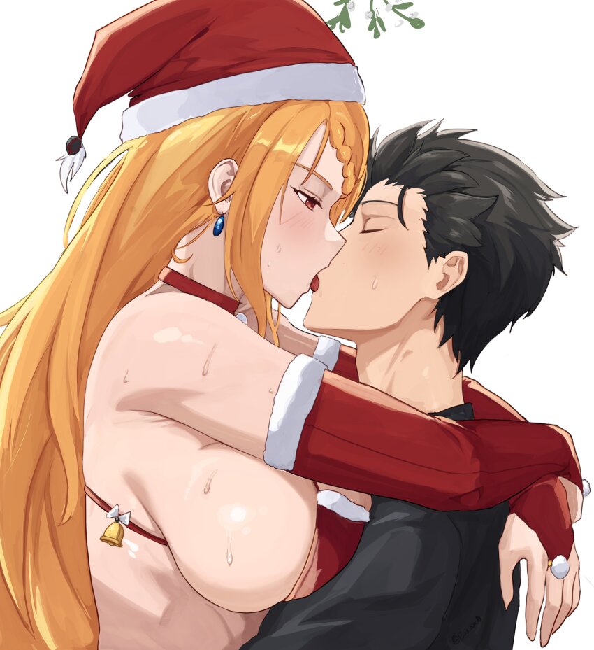 Natsuki Subaru (Christmas) Rule 34 Image