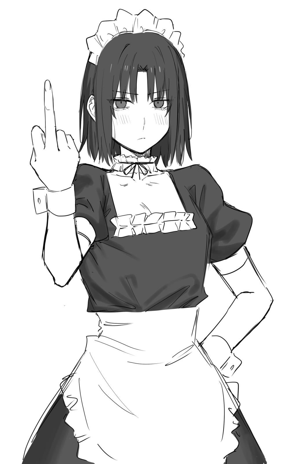 Ryougi Shiki (Kara No Kyoukai) Rule 34 Image