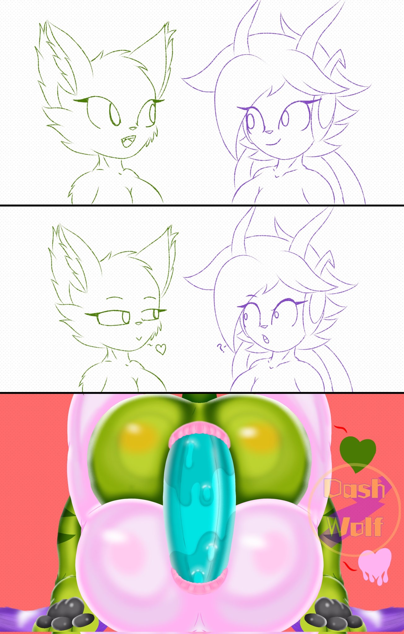 Carol Tea (Freedom Planet) Rule 34 Image