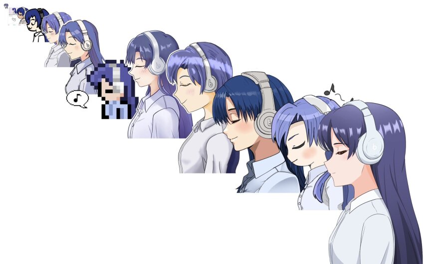 Kisaragi Chihaya (Idolmaster) Rule 34 Image