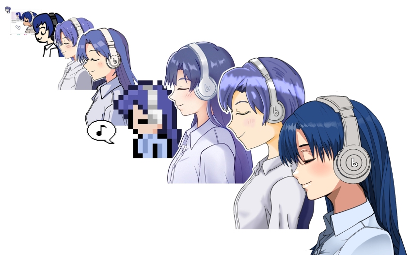 Kisaragi Chihaya (Idolmaster) Rule 34 Image