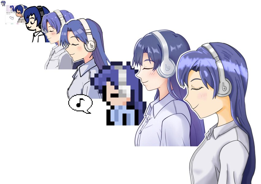 Kisaragi Chihaya (Idolmaster) Rule 34 Image