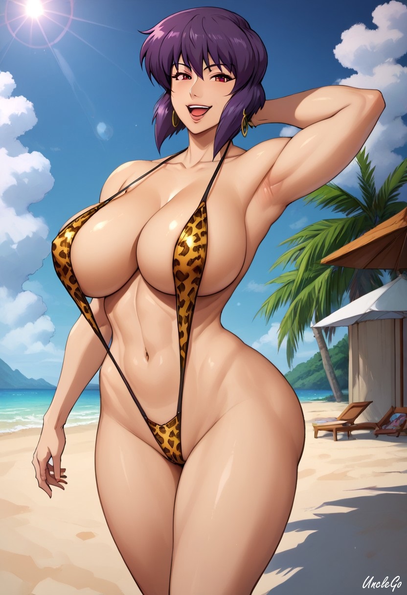 Kusanagi Motoko (Ghost In The Shell) Rule 34 Image