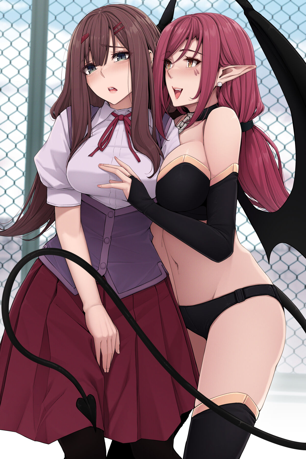 Black Thighhighs Rule 34 Image