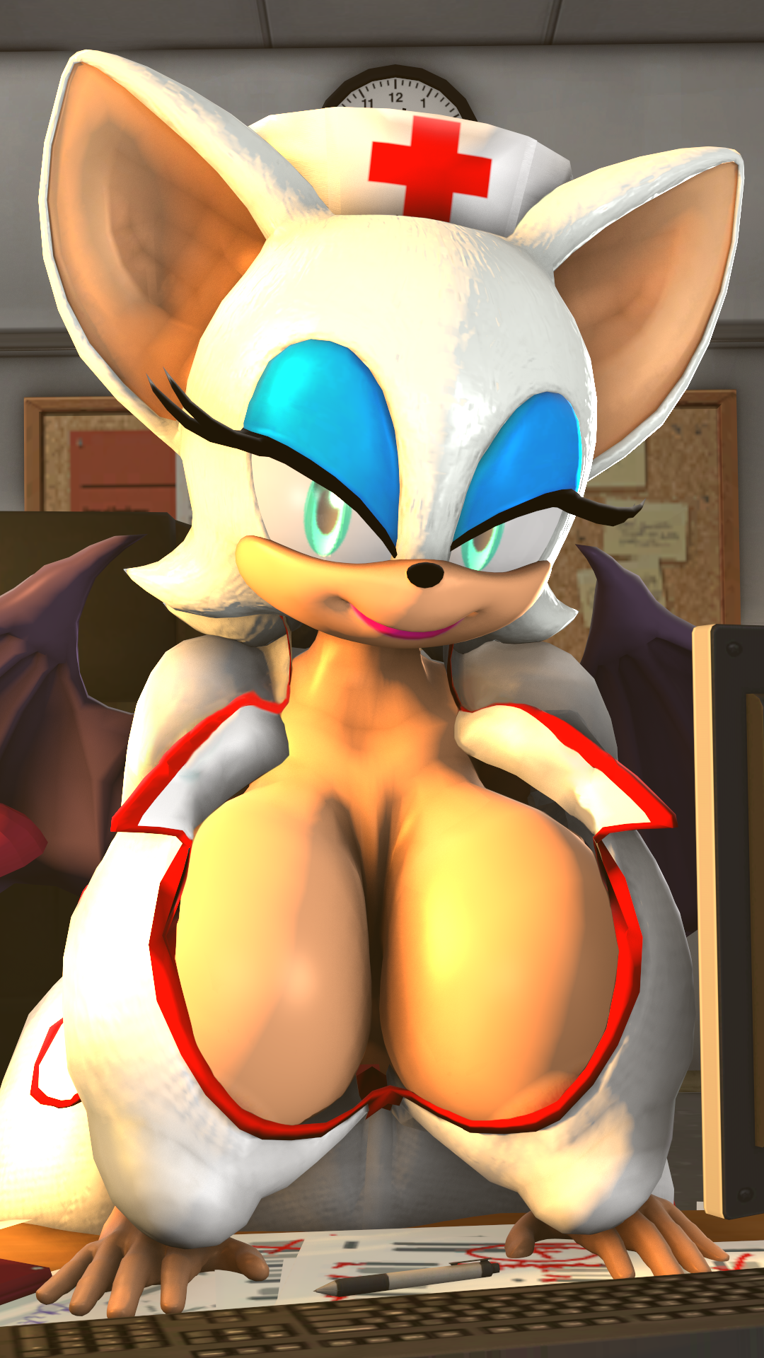 Rouge The Bat (Sega) Rule 34 Image