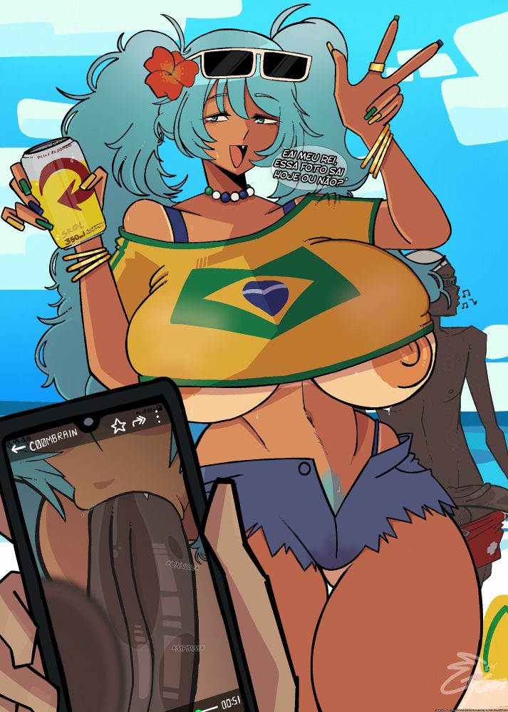 Brazilian Miku (Vocaloid) Rule 34 Image