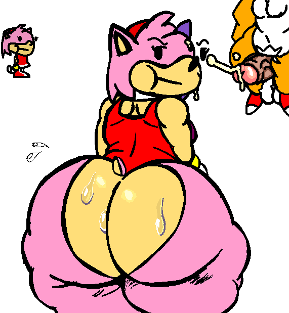 Amy Rose (Sega) Rule 34 Image