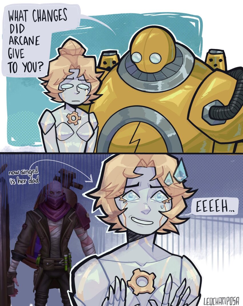 Arcane Singed (Arcane: League Of Legends) Rule 34 Image