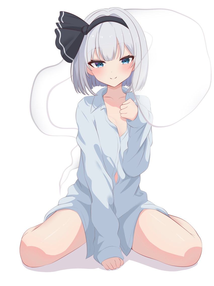 Konpaku Youmu (Touhou) Rule 34 Image