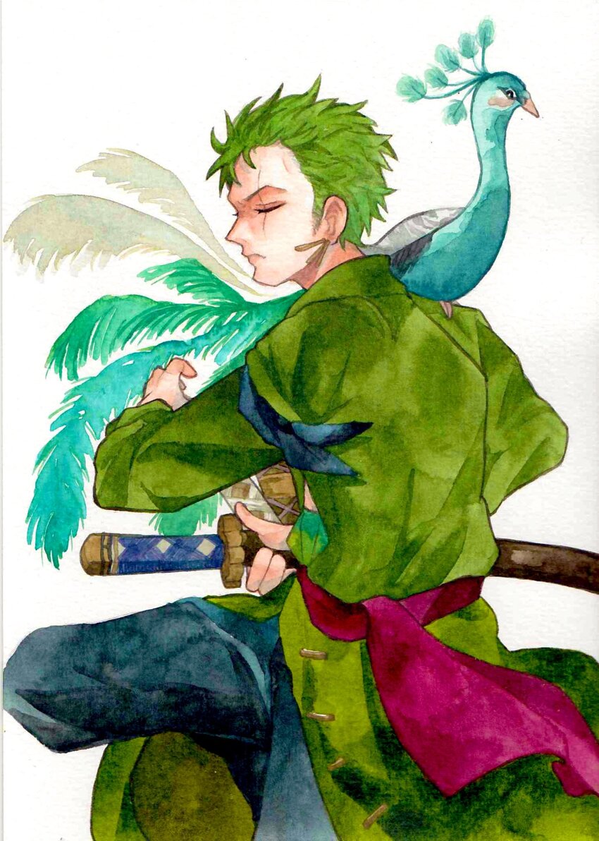 Roronoa Zoro (One Piece) Rule 34 Image