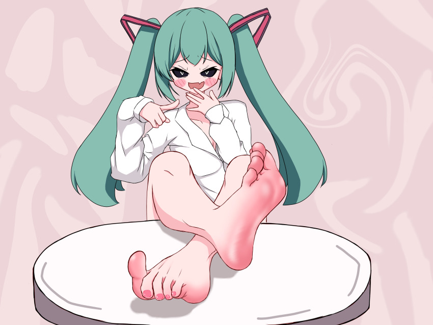 Hatsune Miku (Mimukauwa Nice Try (Vocaloid)) Rule 34 Image