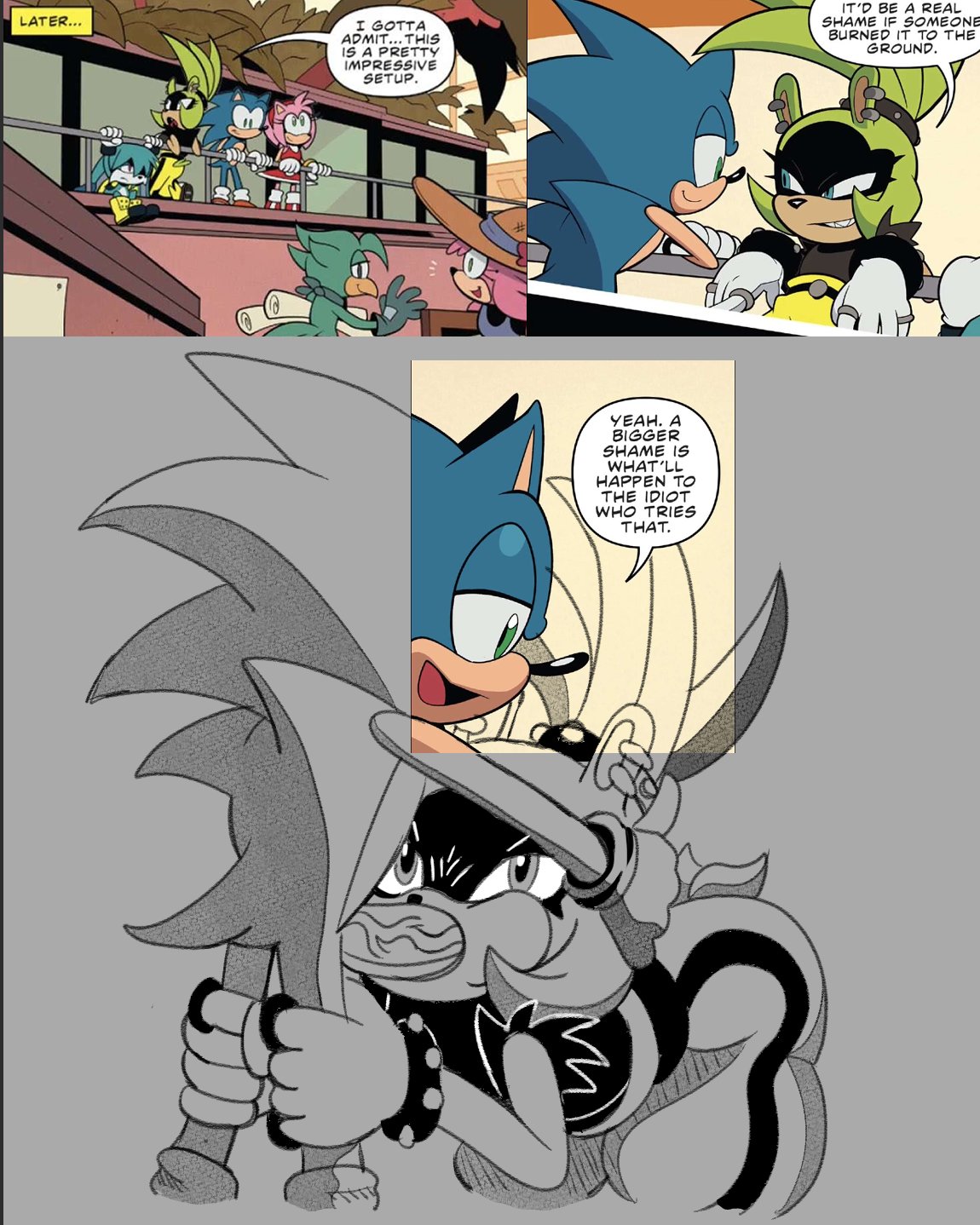 Amy Rose (Sonic (Series)) Rule 34 Image