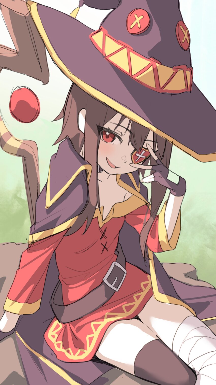 Megumin (Kono Subarashii Sekai Ni Shukufuku Wo!) Rule 34 Image