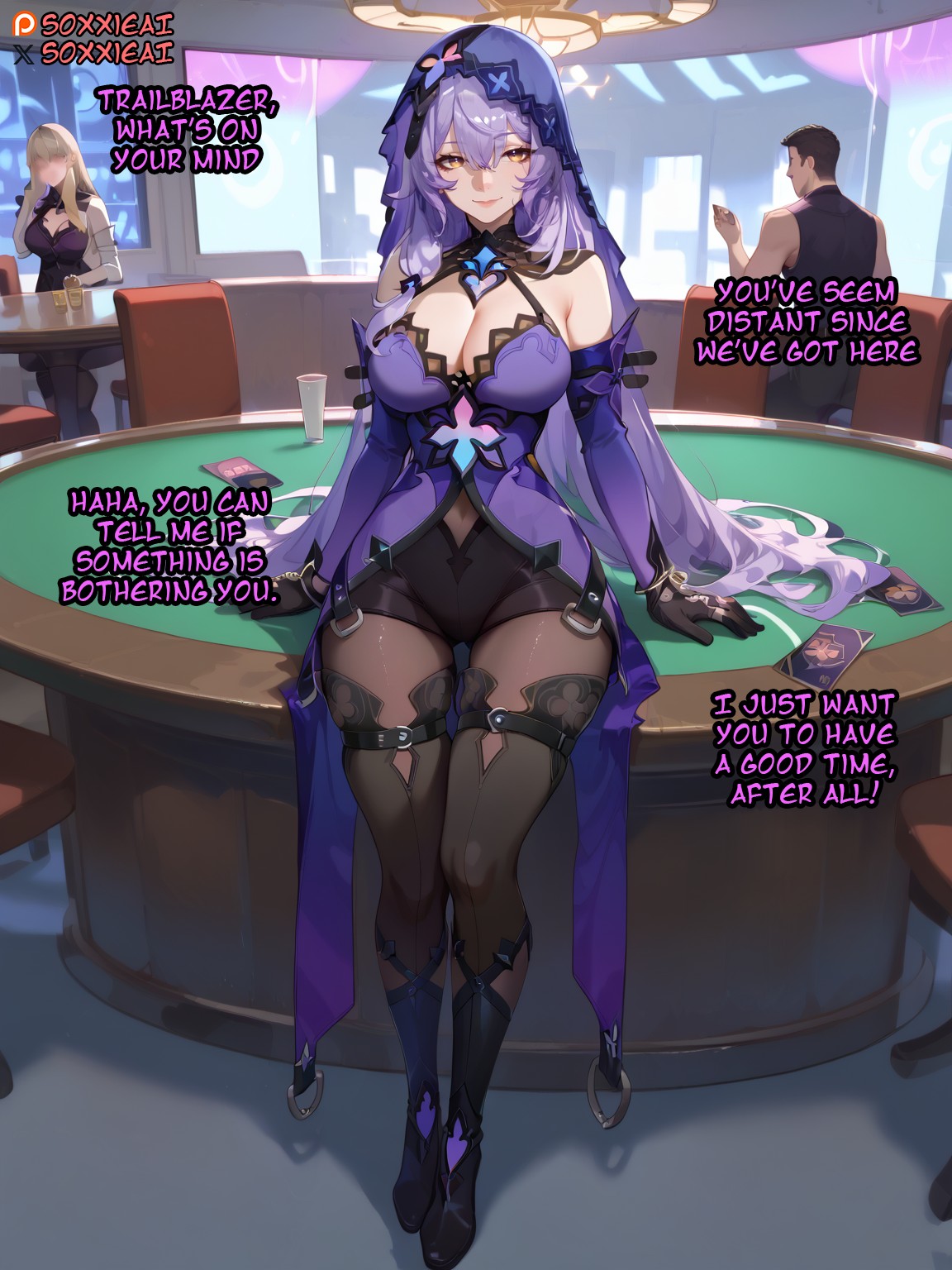 Black Swan (Honkai: Star Rail) Rule 34 Image