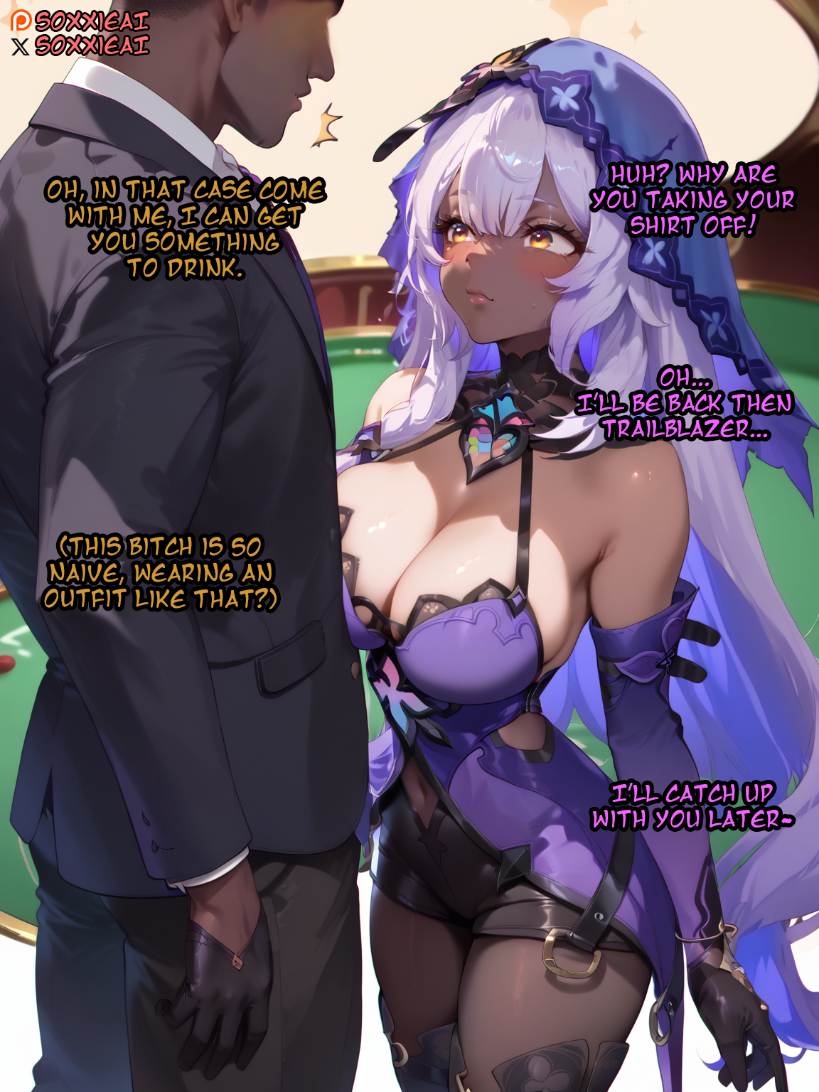 Black Swan (Honkai: Star Rail) Rule 34 Image