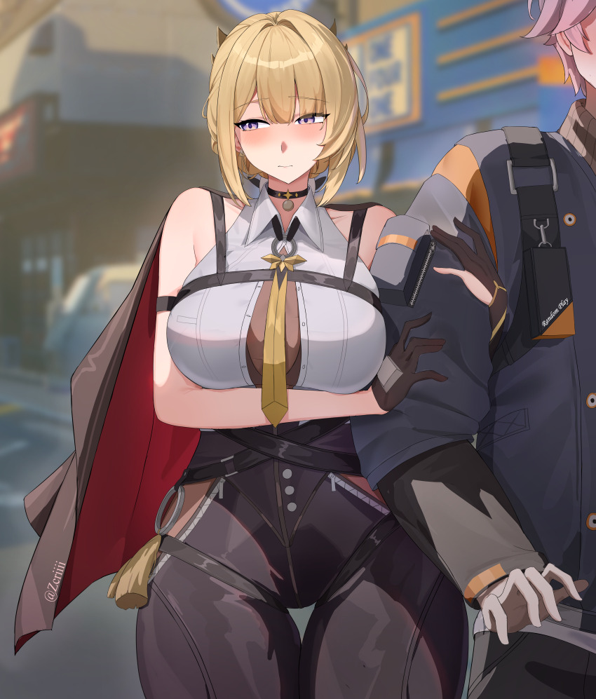 Evelyn Chevalier (Zenless Zone Zero) Rule 34 Image