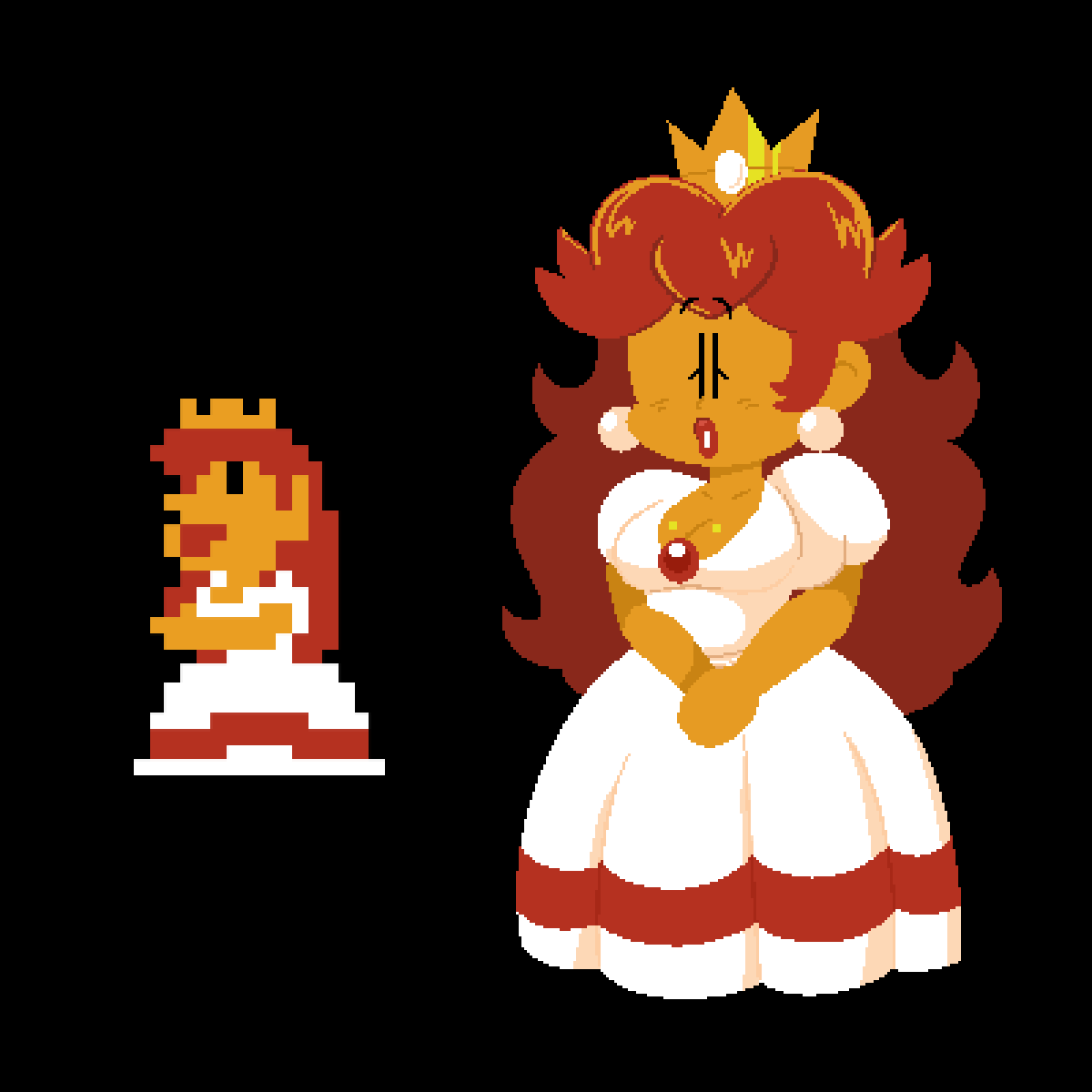 Princess Peach (Mario (Series)) Rule 34 Image