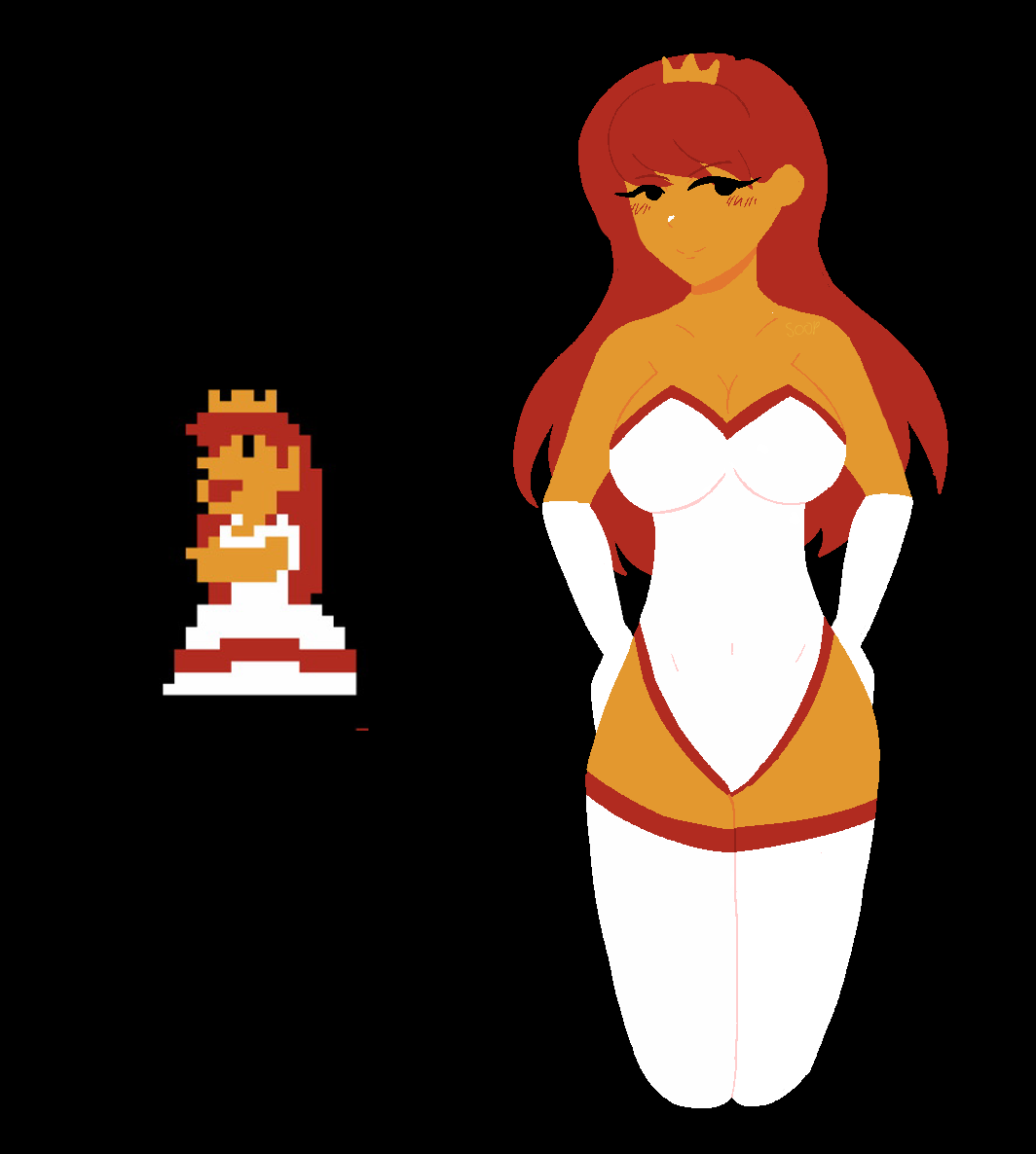 Princess Peach (Mario (Series)) Rule 34 Image