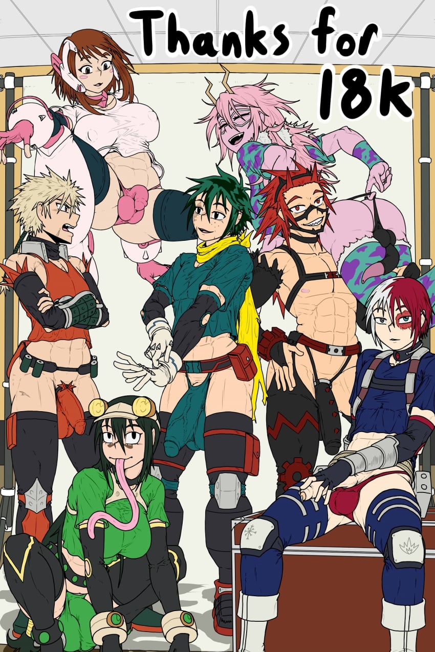 Eijirou Kirishima (My Hero Academia) Rule 34 Image