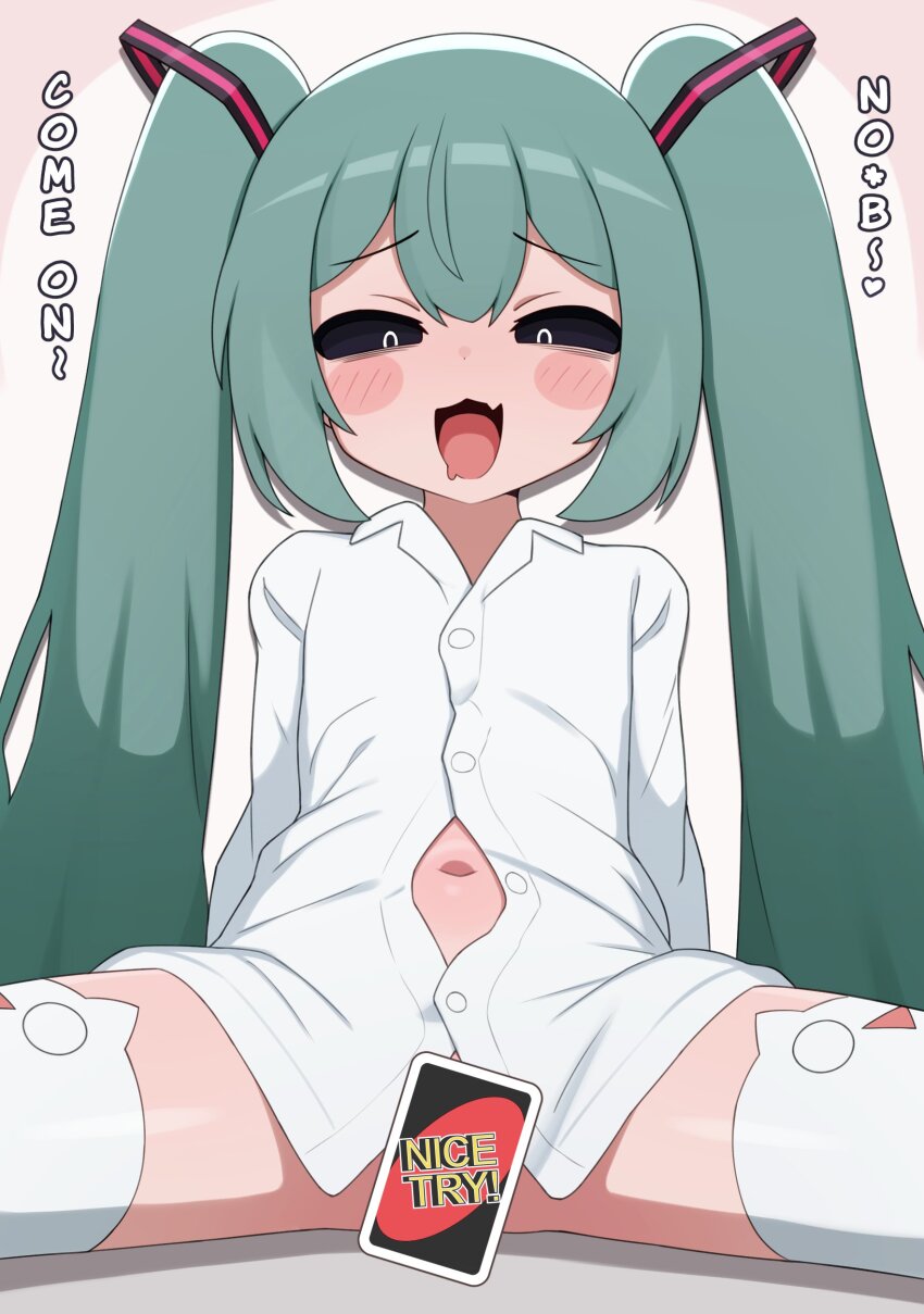 Hatsune Miku (Mimukauwa Nice Try (Vocaloid)) Rule 34 Image