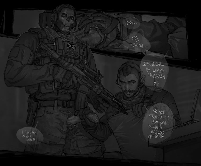 Ghost (Modern Warfare 2) Rule 34 Image
