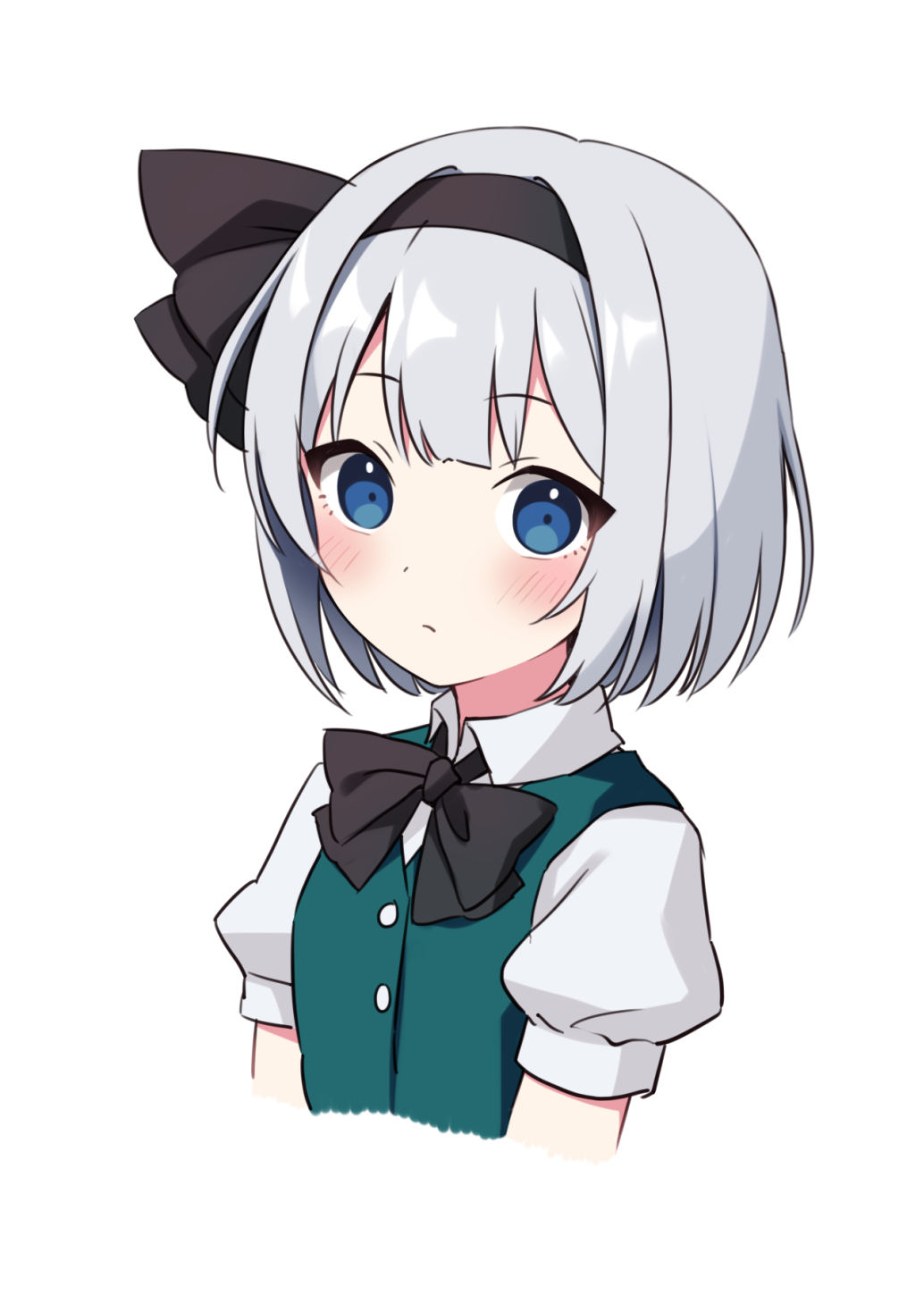 Konpaku Youmu (Touhou) Rule 34 Image