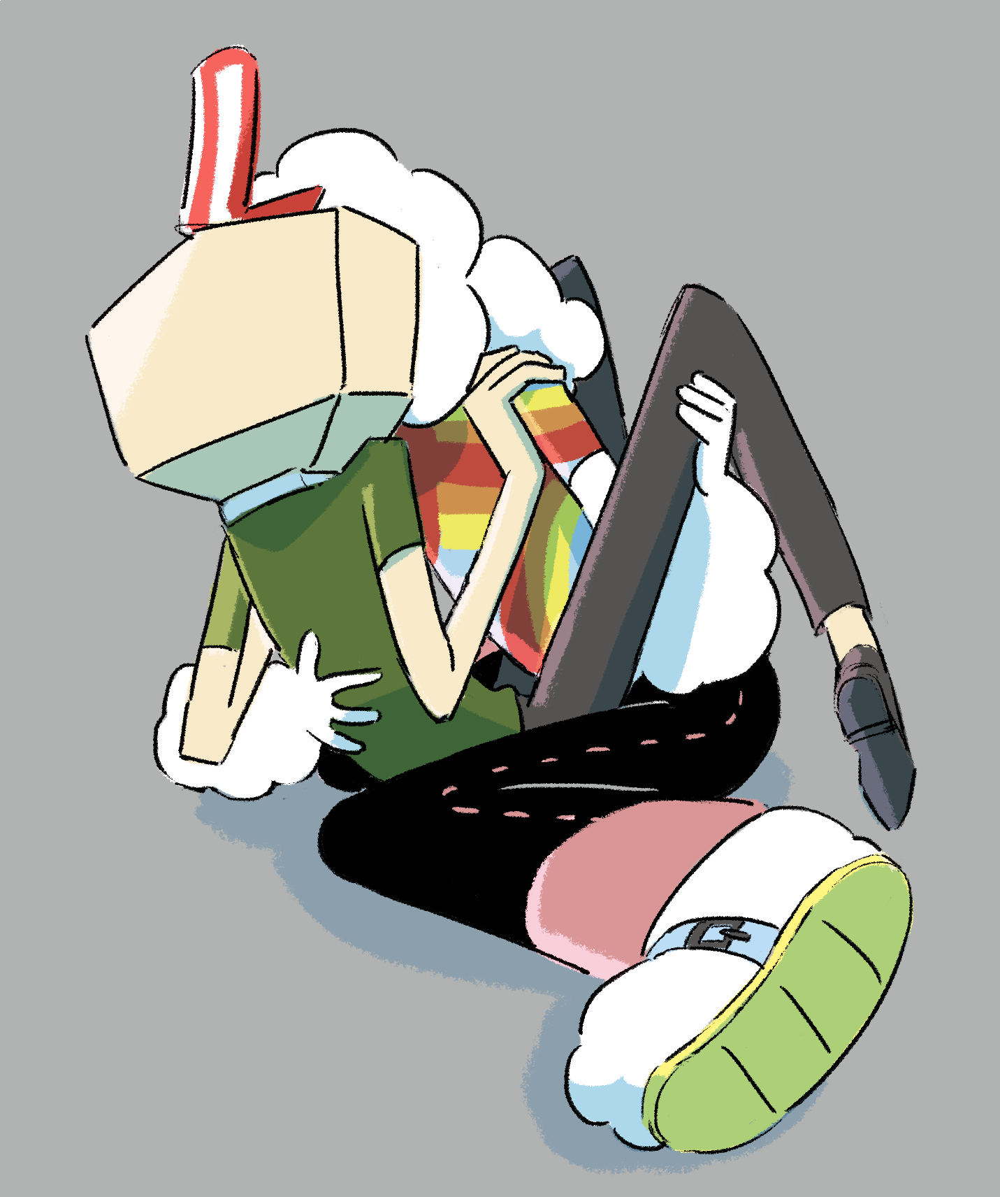Larry Needlemeyer (Cartoon Network) Rule 34 Image