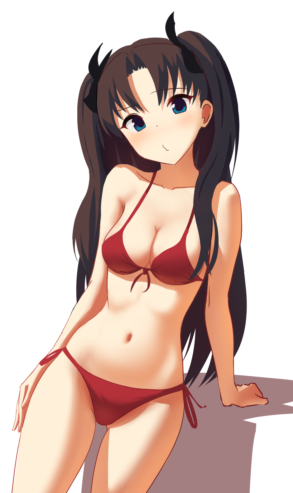 Tohsaka Rin (Fate/Stay Night) Rule 34 Image